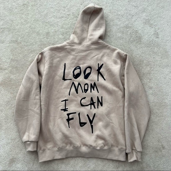 Travis Scott Astroworld Look Mom I Can Fly Hoodie Medium - Picture 6 of 11